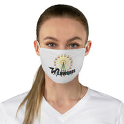 Big Wildwood Ferris wheel and sign Fabric Face Mask